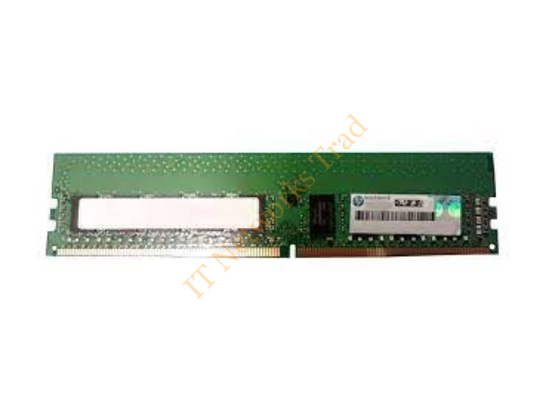 855846-H71 HP 8GB DDR4-2400MHz PC4-19200 ECC Unbuffered CL17 288-Pin DIMM 1.2V Single Rank Memory Module Server Memory
