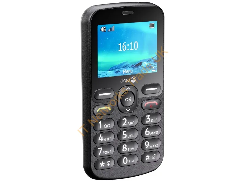 8579 - Doro 1880 6.1 cm (2.4") 113.7 g Black Entry-level phone