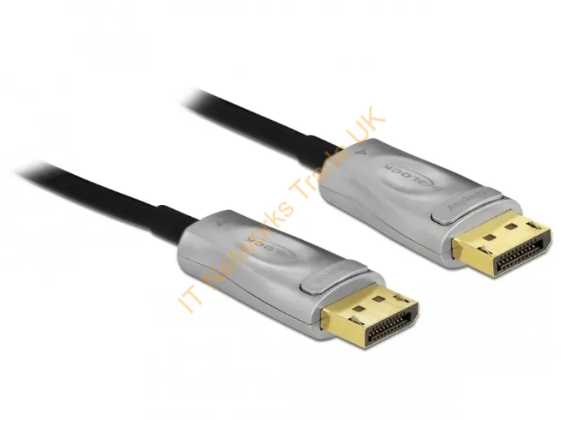 85885 - DeLOCK 85885 DisplayPort cable 10 m Black
