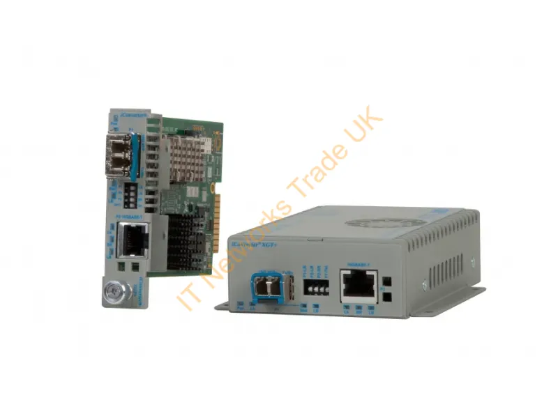 8589N-0-D - Omnitron Iconverter Xgt+ Network Media Converter 10000 Mbit/S Gray