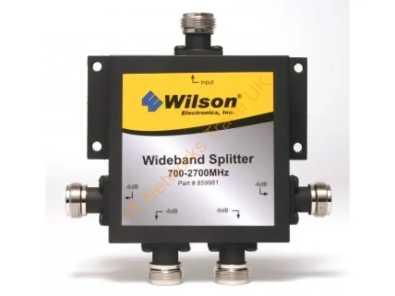 859981 - Wilson Electronics 859981 Cable Splitter/Combiner Black