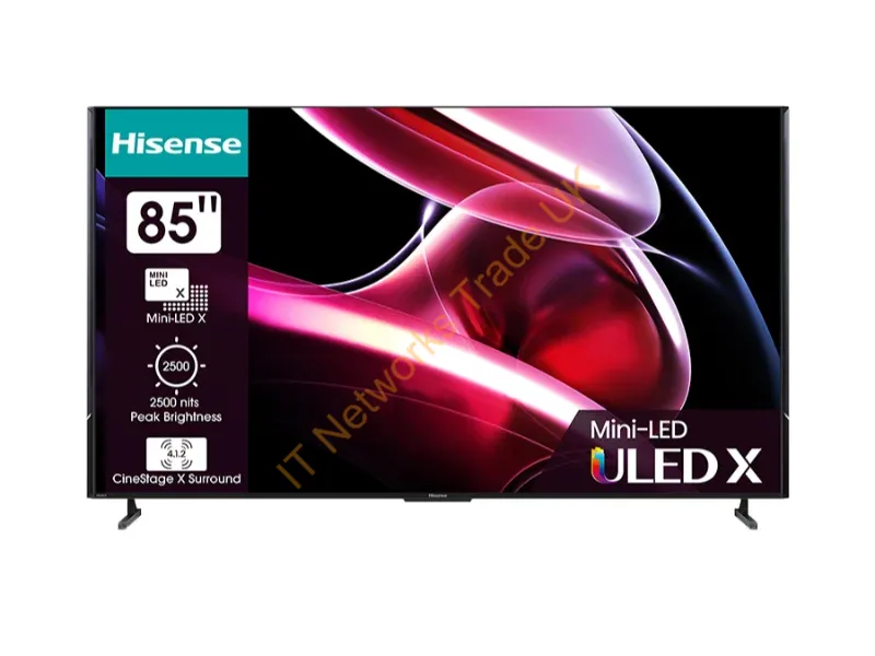 85UXKQ - Hisense 85UXKQ 2.16 m (85") 4K Ultra HD Smart TV Wi-Fi Anthracite 2500 cd/m�