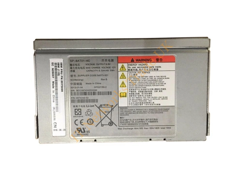 85Y5898 IBM Storwize V7000 Battery Backup Unit Batteries Miscellaneous