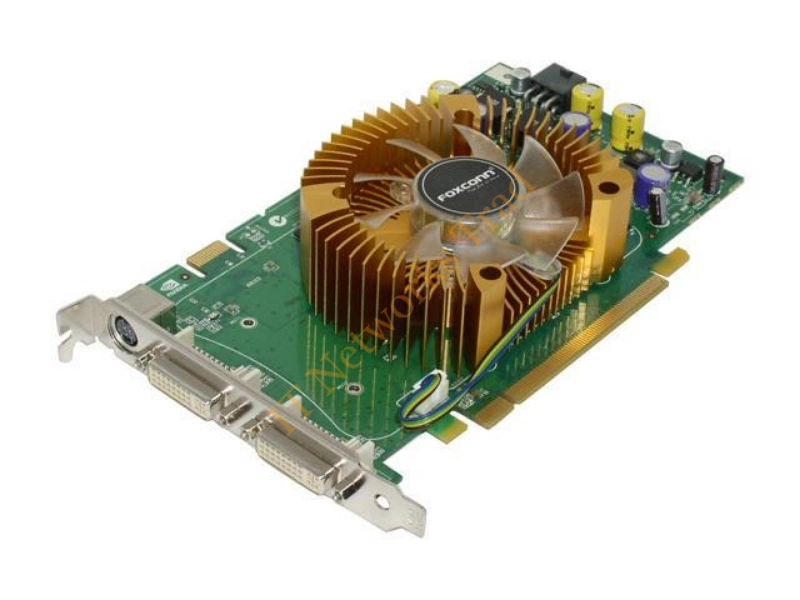 8600GTS-256 Foxconn nVidia GeForce GTS 256MB GDDR3 128-Bit Dual-Link DVI PCI Express x16 Video Graphics Card