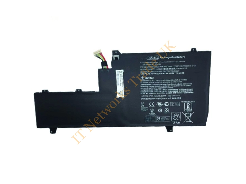 863167-171 HP 6-Cell 4900mAh 57Wh 11.55V Li-Poly Battery for EliteBook x360 1030 G2/x360 1030 G2 1GY29PA Laptop Battery