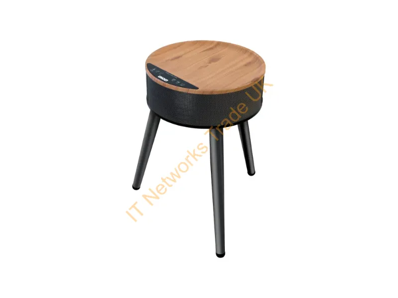 86545 - Unold 86545 electric space heater Indoor Black, Wood Fan electric space heater