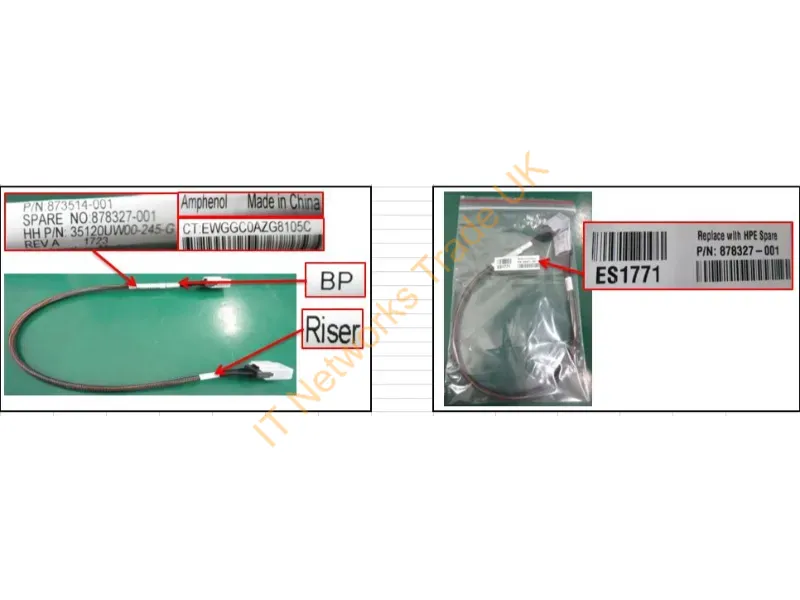 866444-B21 - Hewlett Packard Enterprise Hpe Dl160/120 Gen10 Lff Mb Fio Cbl Kit Rack Cable Management Kit