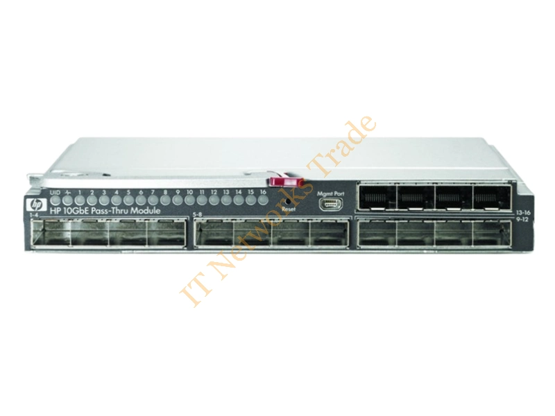869232-001 HP 10Gb Ethernet Pass-Thru Module for c-Class BladeSystem Server Accessory