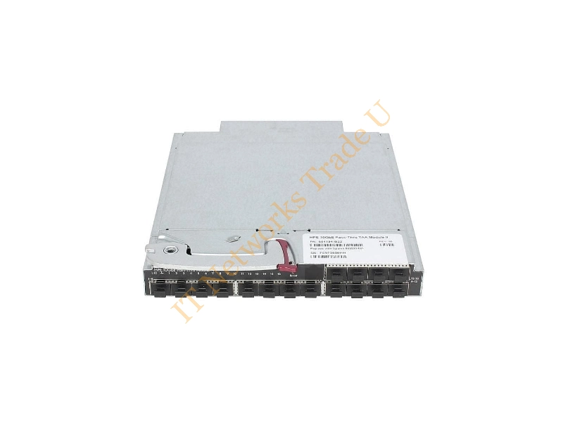 869233-001 HP 10GbE Ethernet Pass-Thru TAA-Compliant Module II for c-Class BladeSystem Server Accessory