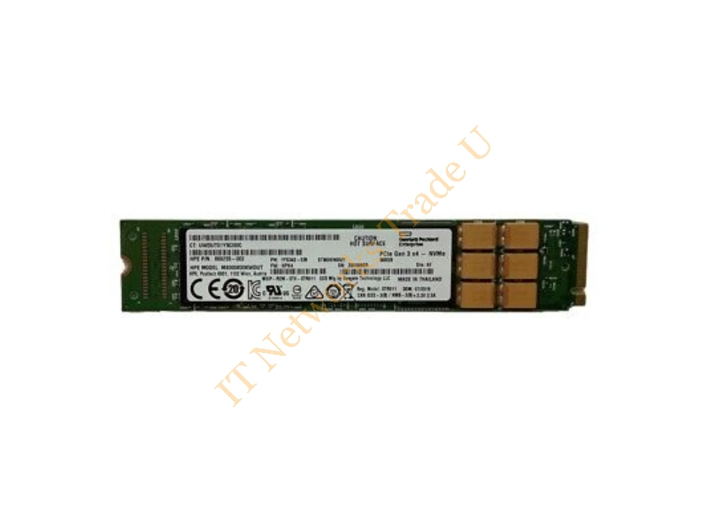 869255-002 HP 800GB Enterprise Multi-Level Cell M.2 22110 PCI-Express 3.0 x4 NVMe Solid State Drive SSD Storage