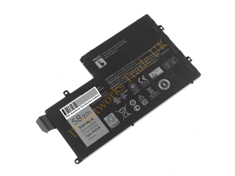 86JK8 Dell Battery 4-Cell Li-Ion 58Wh Laptop Battery
