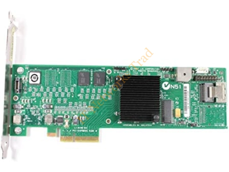 8704ELP LSI Logic MegaRAID 4-Port 3GB/s SAS PCI-Express Controller Card Raid Controller