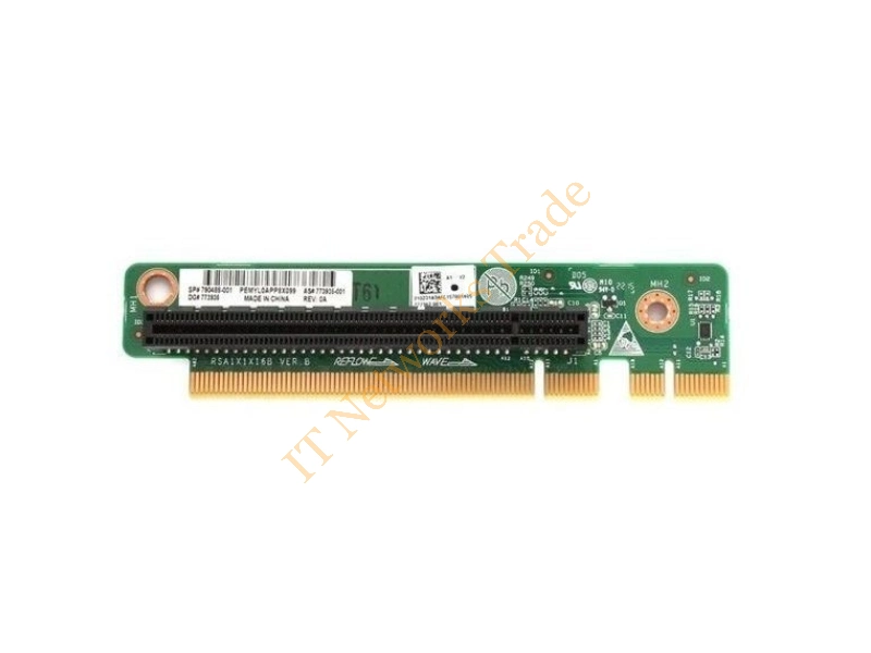 871673-B21 HP ProLiant DL38X Gen10 x8/x8/x8 Single Port 2 NVMe Slim SAS FIO Riser Kit Server Accessory