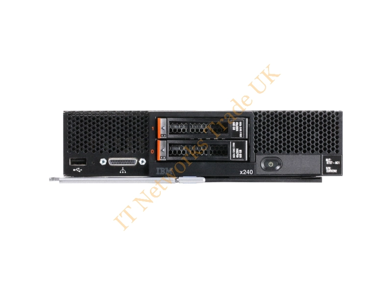 873714U Lenovo PureFlex System x240 Intel -Xeon E5 V2 Quad Core 2.50GHz CPU 8GB DDR3 SDRAM Rack Server System