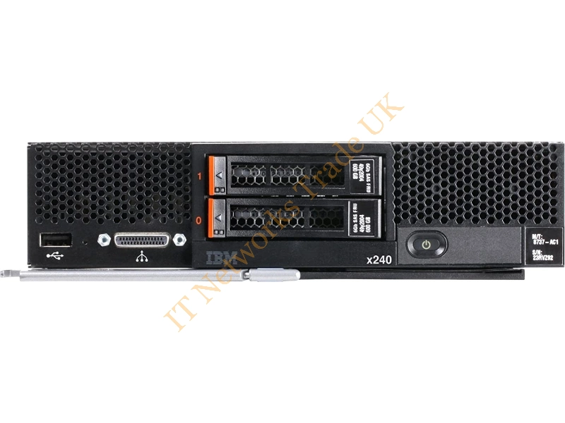 873762U Lenovo Flex System x240 Intel -Xeon E5 V2 10-Core 2.50GHz CPU 8GB DDR3 SDRAM Rack Server System