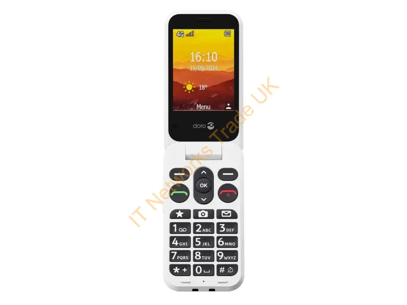 8759 - Doro Leva L21 7.11 cm (2.8") 132 g Red, White Feature phone