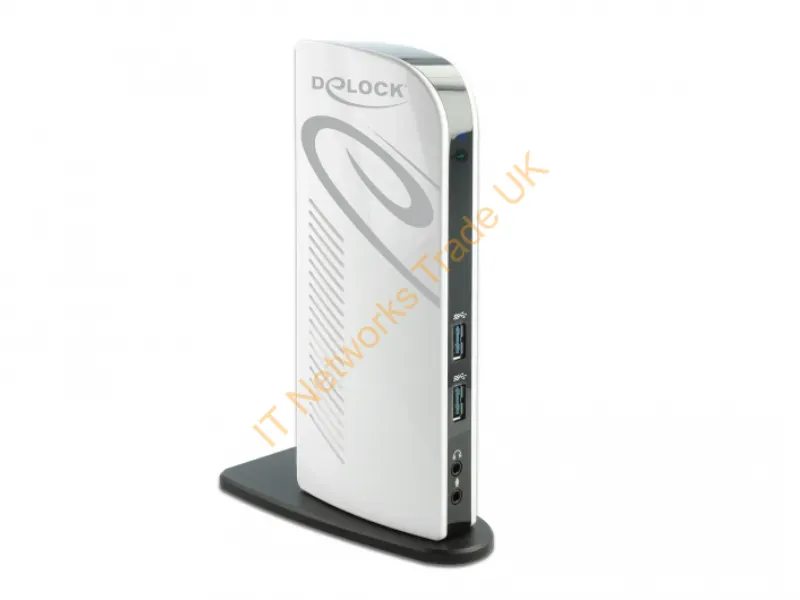 87771 - DeLOCK USB Docking Station Dual HDMI Full-HD / USB 3.2 / LAN / Audio