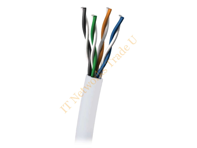 C2G Cat5E 350MHz UTP Solid PVC CMR Cable 305m 305m Cat5e U/UTP (UTP) White networking cable