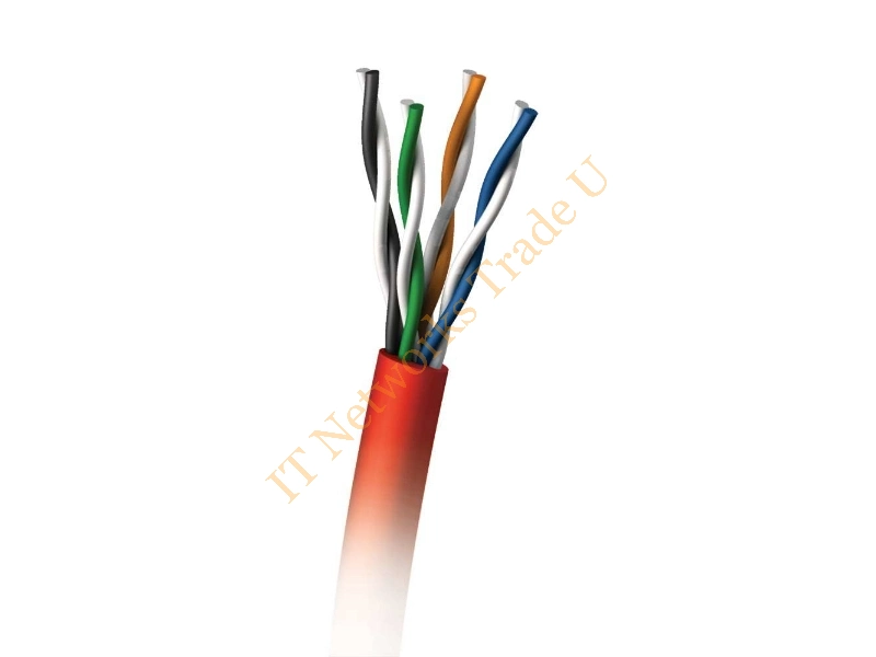C2G 305m Cat5E 350MHz Cable 305m Cat5e U/UTP (UTP) Red networking cable