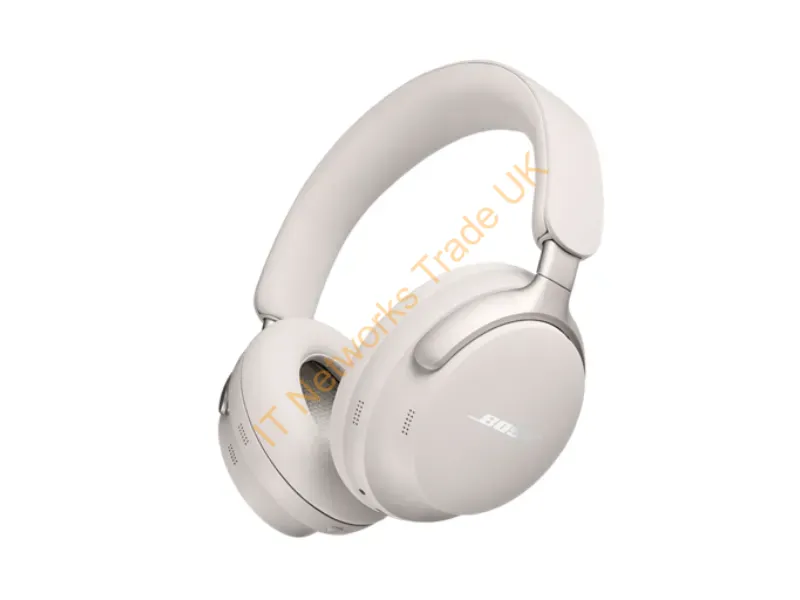 880066-0200 - Strategic Sourcing Bose Quietcomfort Ultra, Spatial Audio, Over Ear Noise Cancelling With Mic, White Smoke