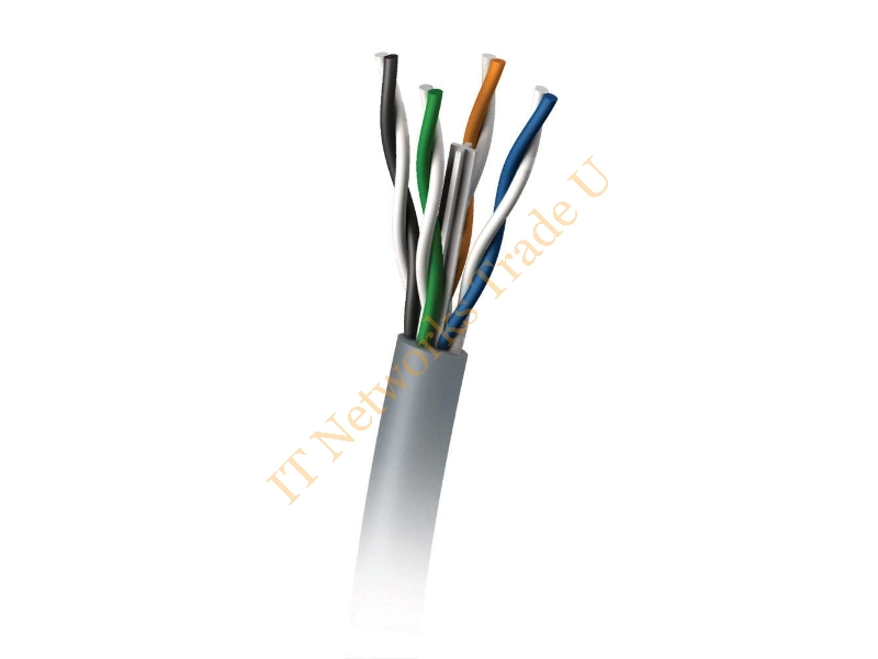 C2G 305M Cat6 350MHz UTP Solid PVC CMR Cable 305m Cat6 U/UTP (UTP) Blue networking cable