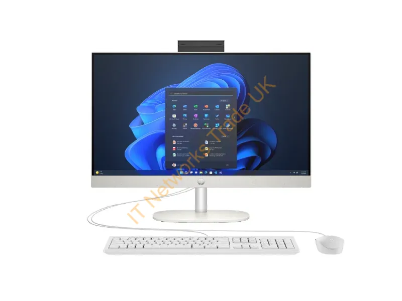 884D8EA#ABU - HP Pro 240 G10 Intel� Core� i5 i5-1334U 60.5 cm (23.8") 1920 x 1080 pixels All-in-One PC 16 GB DDR4-SDRAM 512 GB SSD Windows 11 Pro Wi-Fi 6 (802.11ax) White