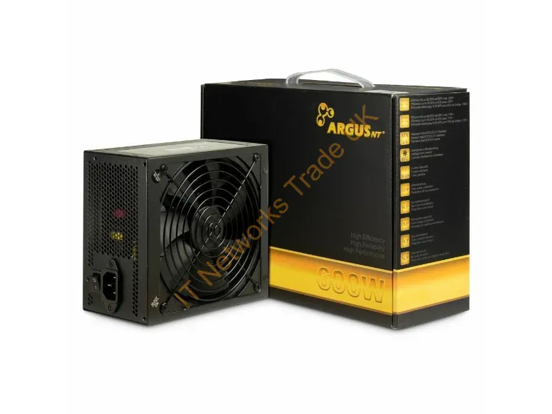 88882181 - Inter-Tech Argus GPS-600 power supply unit 600 W 20+4 pin ATX ATX Black