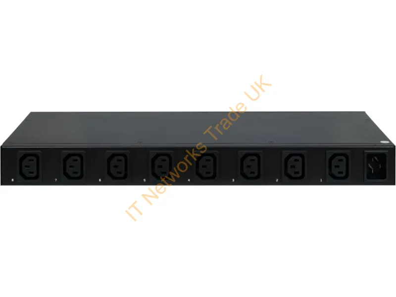 88887381 - Inter-Tech SD-1688 power distribution unit (PDU) 8 AC outlet(s) Black