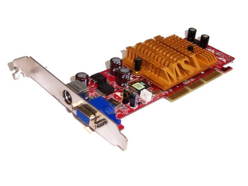 8936-640 MSI nVidia GeForce MX 4000 64MB DDR AGP 8x Video Graphics Card