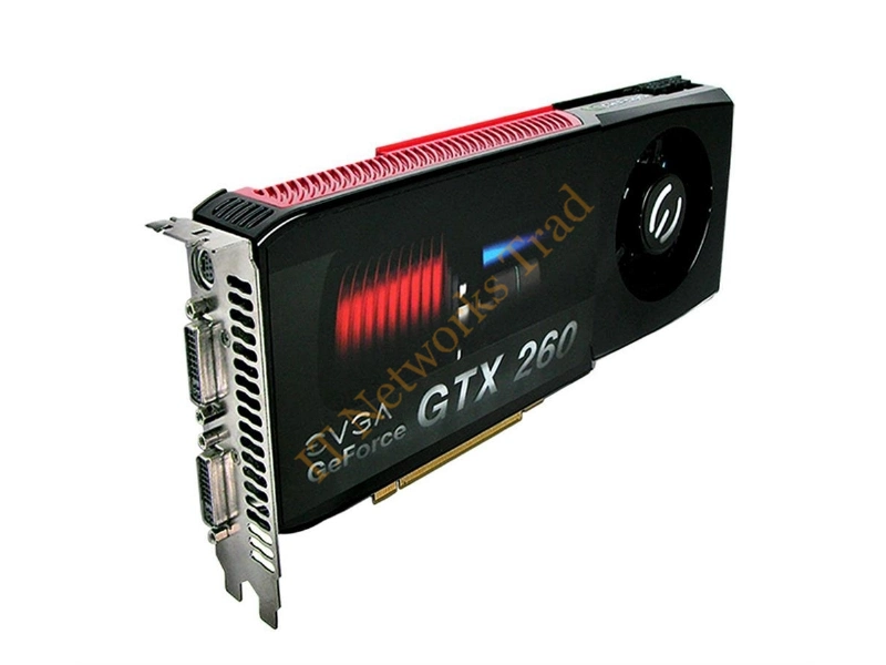 896-P3-1262-CR EVGA -GeForce GTX 260 896MB 448-Bit GDDR3 PCI Express 2.0 x16 HDCP Ready/ SLI Supported Video Graphics Card