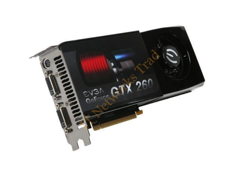 896-P3-1267-B1 EVGA -GeForce GTX 260 Core 216 SuperClocked 896MB DDR3 PCI Express Dual DVI Connector Video Graphics Card