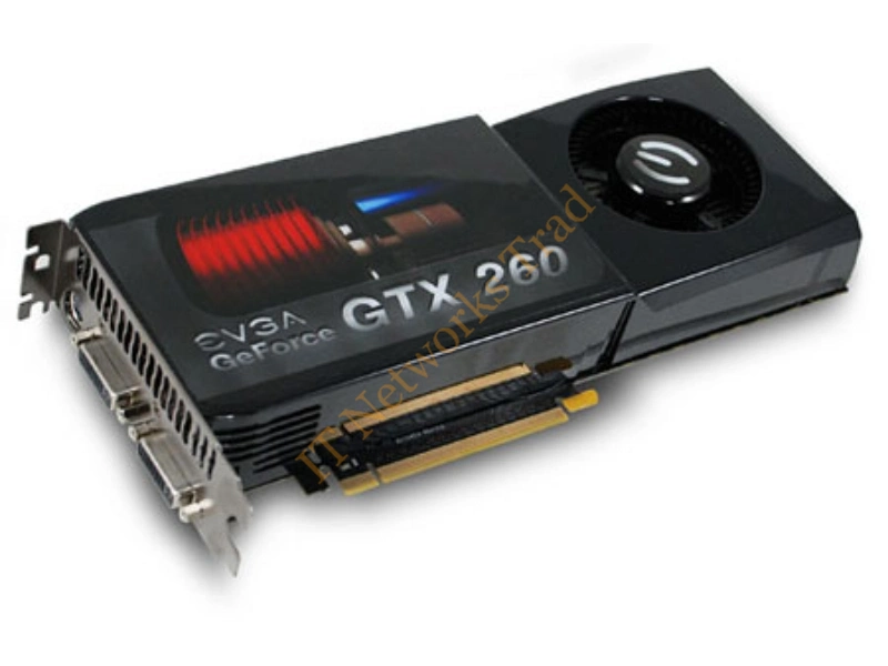 896-P3-1267-K1 EVGA -GeForce GTX 260 Core 216 SuperClocked 896MB DDR3 PCI Express Dual DVI Connector Video Graphics Card