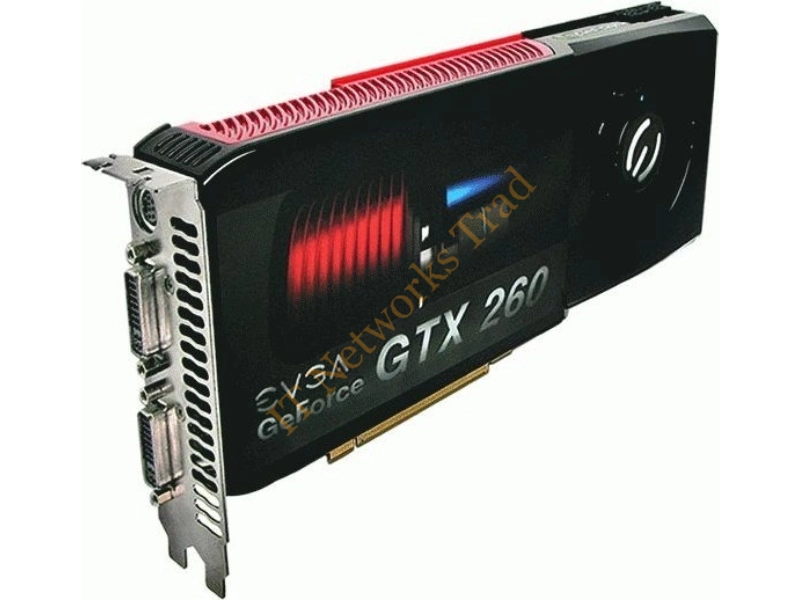 896P31262AR EVGA -GeForce GTX 260 SuperClocked 896MB 448-Bit GDDR3 PCI Express 2.0 x16 HDCP Ready/ SLI Supported Video Graphics Card