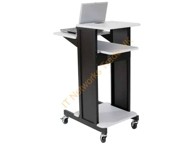 89759 - Mooreco 89759 Multimedia Cart/Stand Black, Gray Laptop