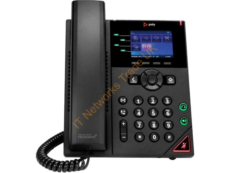 89B58AA - Hp Poly Poly Obi Vvx 250 4-Line Ip Phone And Poe-Enabled