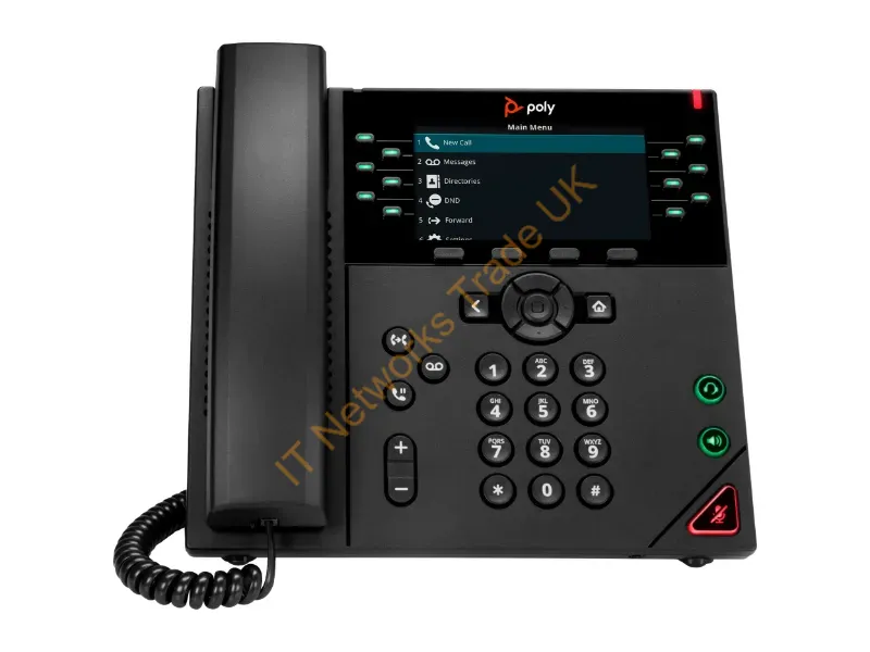 89B75AA - Hp Poly Vvx 450 12-Line Ip Phone And Poe-Enabled Gsa/Taa