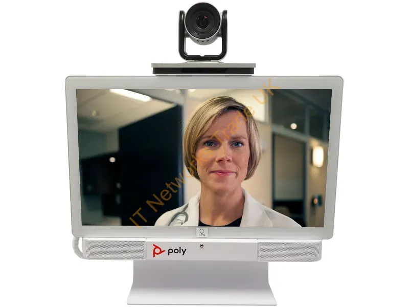 89L75AA - Poly Telehealth Station: G7500 With Eagleeyeiv 12X And 24 Inch Touch Display