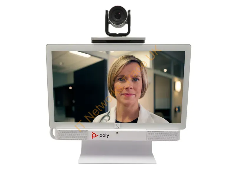 89L76AA - Hp Poly Telehealth Station: G7500 With Eagleeyeiv 12X And 24 Inch Touch Display Plus Handheld Control
