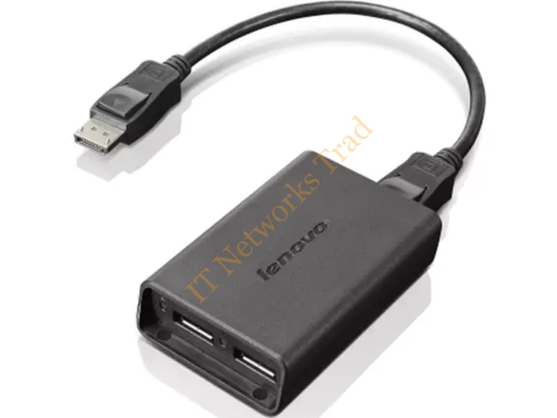 89Y9327 Lenovo DisplayPort to HDMI Monitor Adapter USB Display Adapter
