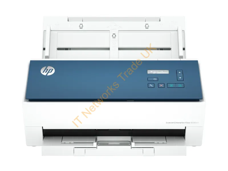 8Q4W0A#B19 - HP ScanJet Enterprise Flow 9000 s1 ADF + Sheet-fed scanner 600 x 600 DPI A3 Blue, White