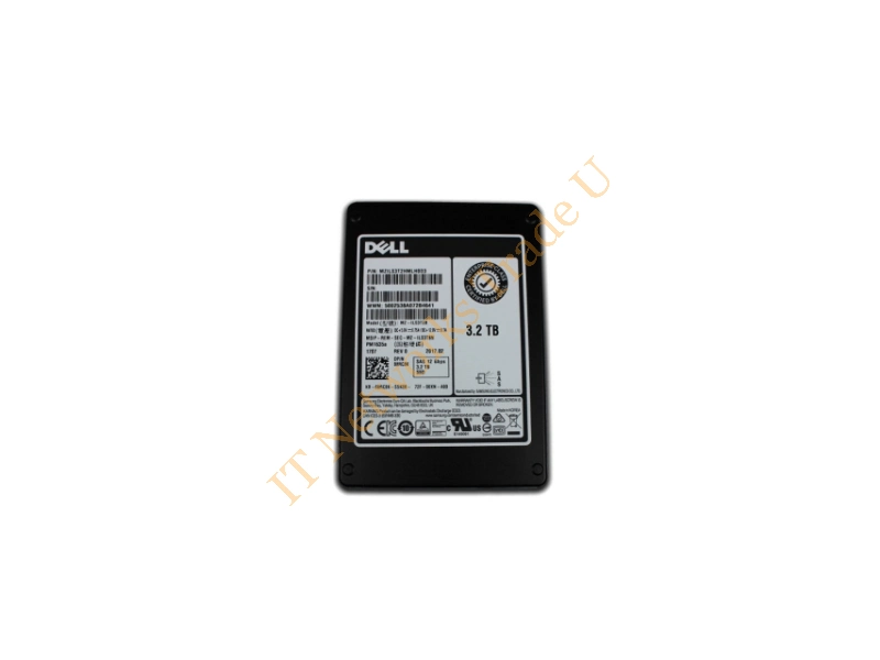 8RC8K Dell 3.2TB SAS 12Gb/s Mix Use Hot-Pluggable 2.5-inch Solid State Drive SSD Storage
