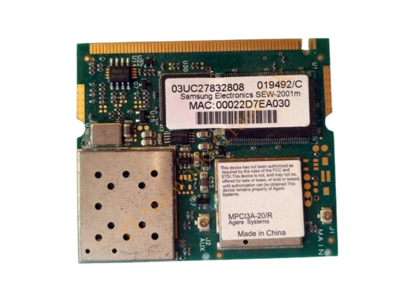 8U082 Dell 802.11B 2.40Ghz Mini PCI Wireless LAN Card