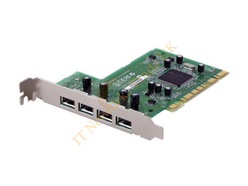 8U662 Dell / Adaptec 4-Port USB 2.0 PCI Card Network Adapter