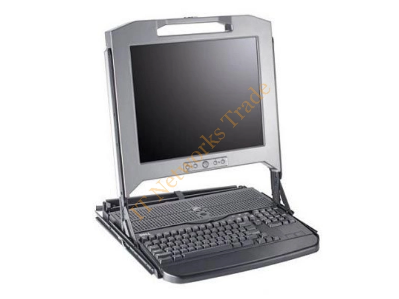 8V7WD Dell 17-inch Rackmount LCD Panel with Keyboard Server Accessory