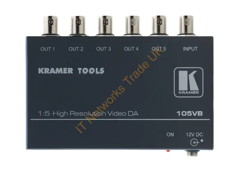 90-013590 - Kramer Electronics 105Vb Video Line Amplifier 400 Mhz Black
