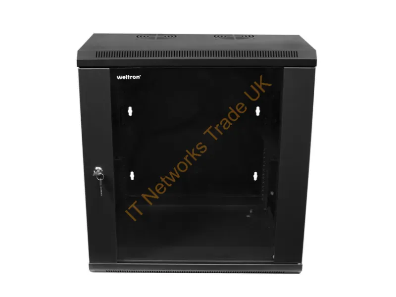 90-4090WMEN-12U - Weltron 90-4090Wmen-12U Rack Cabinet Wall Mounted Rack Black
