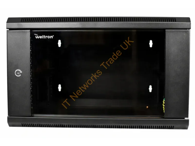 90-4090WMEN-6U - Weltron 90-4090Wmen-6U Rack Cabinet Wall Mounted Rack Black