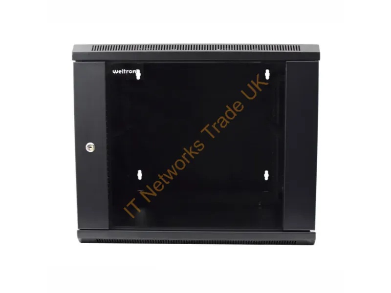 90-4090WMEN-9U - Weltron 90-4090Wmen-9U Rack Cabinet Wall Mounted Rack Black