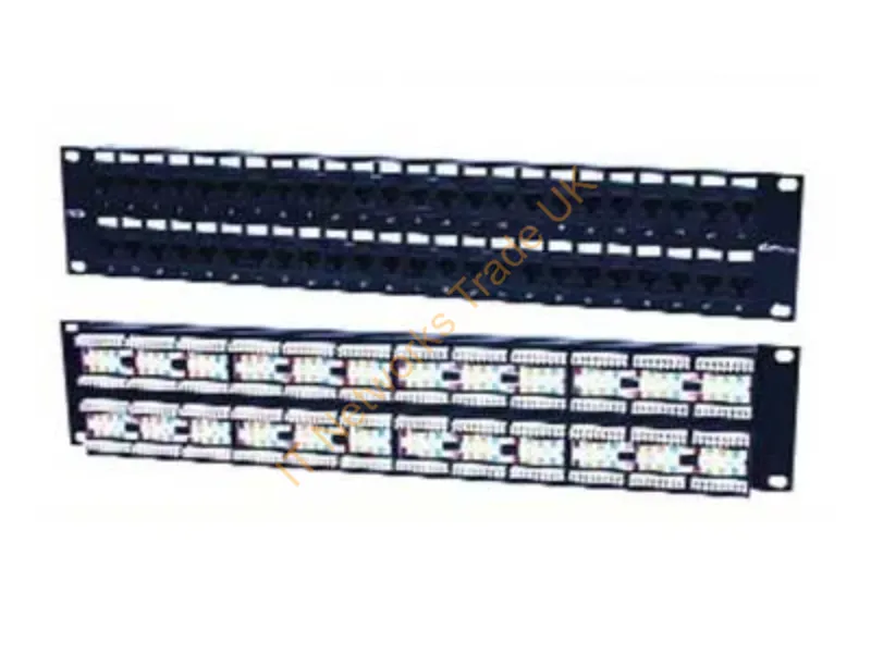90-48PPC5E - Weltron 48-Port Cat5E 2U