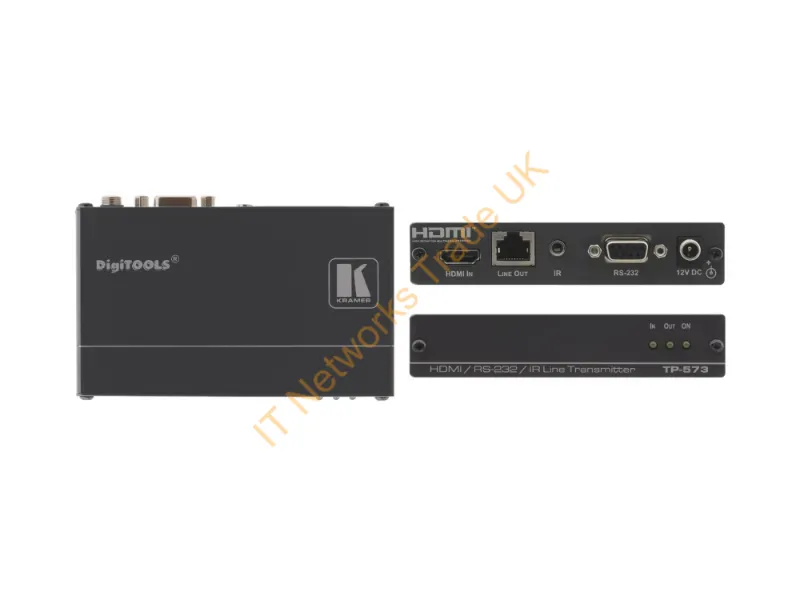 90-70911090 - Kramer Electronics Tp-573 Av Extender Av Transmitter Black